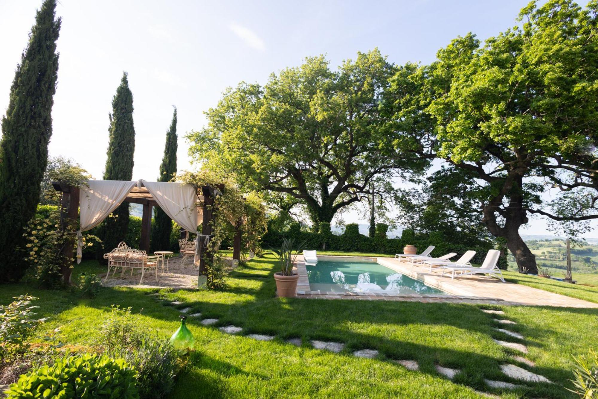 Ca' Le Cerque, Villa Surrounded By The Marche Nature Fossombrone Dış mekan fotoğraf